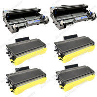 Brother TN360 Jumbo High Yield Compatible 4-Pack & DR360 2-Pack Drum Combo