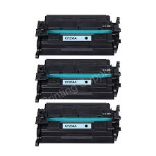 HP CF258A (58A) 3-Pack Chipped Compatible Toners LaserJet Pro M404/M428/Ent M406
