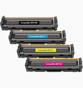 Compatible Canon 067 4-Pack New Compatible Toners with Smart Chip $25.00 each ($100.00) Free Shipping
