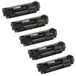 New Compatible Canon 071H 5-Pack High Yield Toner 5646C001 With Chip