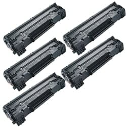 New Compatible Canon 125 5-Pack Toner 3484B001AA iCLASS LBP6000/MF3010