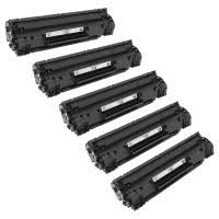New Compatible Canon 126 5-Pack Toner for imageClass LBP-6200d 3483B001