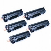 New Compatible Canon 128 Premium 5-Pack Toner 3500B001AA $9.82 each ($49.10) FREE SHIPPING)