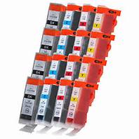 Canon BCi-3e Compatible 16-Pack Ink Cartridge Combo $1.99 each ($31.84) Free Shipping