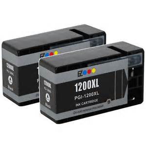 Canon PGi 1200XL Compatible Black 2-Pack for MAXIFY MB2020, MB2320