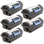 Dell B5460DN 332-0131 New Extra High Yield Compatible 5-Pack Toner 45,000 Pages