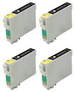 Epson Artisan 700, 710, 800, 810 Black 4-Pack Compatible Ink T098120 $29.95 Free Shipping