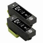 Epson T410XL Black 2-Pack Remanufactured High Yield Ink