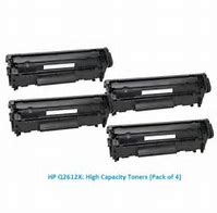 HP Q2612X (12X) Compatible High Yield 4000 Page 4-Pack Toners $12.15 each ($48.60)