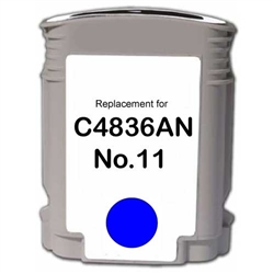 HP #11 Cyan Compatible High Yield Ink Cartridge C4836AN $7.00