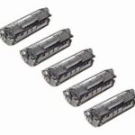 HP Q2612A (12A) Compatible 5-Pack Toner Cartridges