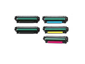 HP 507A 5-Pack Compatible Toner Combo M551/M570/M575