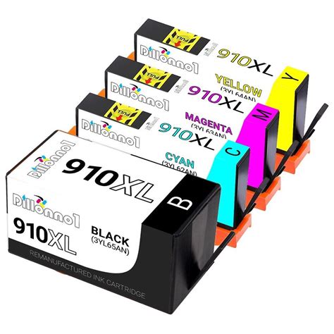 HP 910XL Compatible 4-Pack Ink Officejet Pro 8010/8020/8030/8035