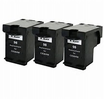 HP 98 Black 3-Pack Remanufactured Ink Cartridge C9364W