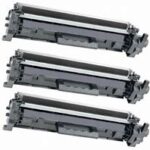 HP CF230A (30A) Compatible 3-Pack Toners LaserJet Pro M203/M227