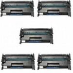 HP Pro M501/M506/M527 CF287A (87A) Compatible 5-Pack Toners