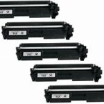 HP CF294X (94X) Compatible 5-Pack Toners LaserJet Pro M118/M148/M149