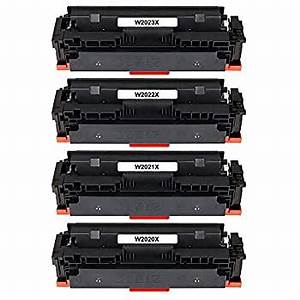 HP 414X 4-Pack Chipped Compatible Toner Set Color LaserJet M454/M479 $50.00 each ($200.00) SHIPS FREE