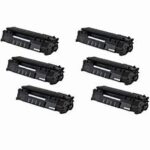 HP 1160/1320/3390/3392 Compatible 6-Pack Toners Q5949A