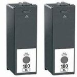 Lexmark 100XL 2-Pack Black Compatible Ink Cartridges 14N1068