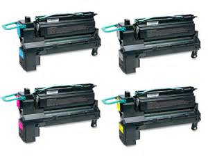 Lexmark C792 series Compatible Extra High Yield Toner Set $699.00 ($174.75 each) FREE SHIPPING