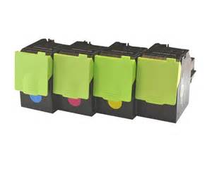 Lexmark CX310, CX410, CX510 Re-Manufactured 4-Pack Standard Yield Toner Set $52.00 each ($208.00)