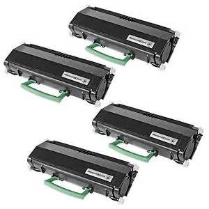 Lexmark E260, E360, E460 series 4-Pack Compatible Toner Cartridges E260A11A $59.00 each (236.00) Ships Free