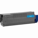 Okidata C612 Compatible Cyan Toner 46507503