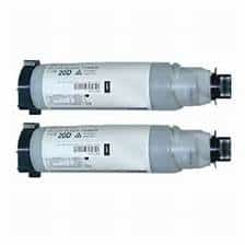Ricoh 200, 250 Compatible 2-Pack 8,000 Page Toner Cartridges (Type 20D, 2105D)