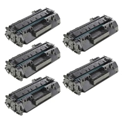 HP CF325X (25X) Compatible 5-Pack Toners LJ Enterprise M830z MFP/M806