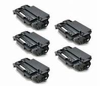 HP 55X (CE255X) Compatible 5-Pack LJ P3011/P3016/M521