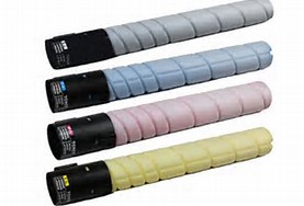 FREE SHIPPING! Konica Minolta Bizhub C224, C284, C364 series 4-Pack TN321 Toners (Black, Cyan, Magenta, Yellow)$264.00