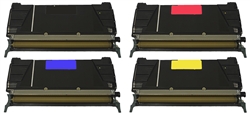 Lexmark C736, X736, X738 Compatible High Yield 4-Pack Toner Combo (Black, Cyan, Magenta, Yellow) $328.00 ($82.00 each) FREE SHIPPING