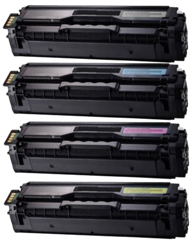 Samsung CLX4195, CLP415, SL-C1810w, SL-C1860fw New Compatible 4-Pack Combo CLT-504 (Black, Cyan, Magenta, Yellow) $43.50 each