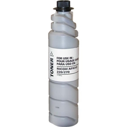 Ricoh Aficio 220, 270 Compatible 885208 (Type 2110D) 11,000 Page Toner Cartridge