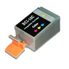 Compatible BCi-15C Color ink for Canon iP70, iP80, PIXMA iP90 120 Page Ink Cartridge