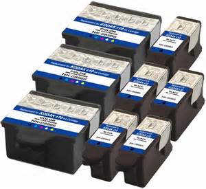 Kodak #10 Compatible 8-Pack Combo Ink Cartridges (5 Black, 3 Color) $4.98 each ($39.84)