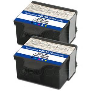 Kodak #10 Color 2-Pack Compatible 425 Page Ink Cartridges 1810829