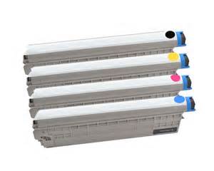 Okidata C831DN, C831N 4-Pack New Compatible Toner Set $28.00 each Free Shipping
