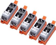 Canon PGi-35 Black 5-Pack Compatible Ink Cartridges for Canon PIXMA iP100
