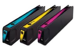 HP 971XL cyan magenta yellow ink 3-pack