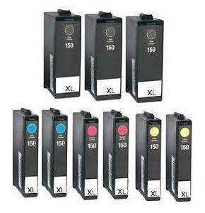 Lexmark 150XL Premium Compatible 9-Pack Combo ink cartridges $7.00 each Free Shipping
