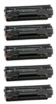 HP CB436A (36A) Compatible 5-Pack Toner LaserJet P1505/M1522 $11.00 each ($55.00) Free Shipping