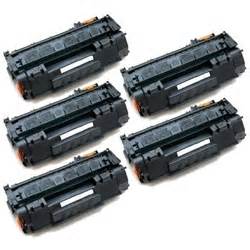 HP LaserJet P2010/P2014/P2015/M2727 Compatible Q7553X 5-Pack Toner $21.00 each ($105) Free Shipping