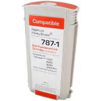 Pitney Bowes 787-1 Compatible Connect +1000, +2000, +3000 Red Ink Cartridge