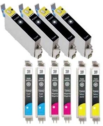 Compatible 10-Pack T044 Combo for Epson Stylus CX4600 series ( 4 Black, 2 Cyan, 2 Magenta, 2 Yellow) $4.69 each
