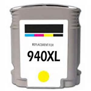 HP 940XL Yellow Compatible C4909AN Ink for OfficeJet Pro 8000/8500 $13.48 Free Shipping